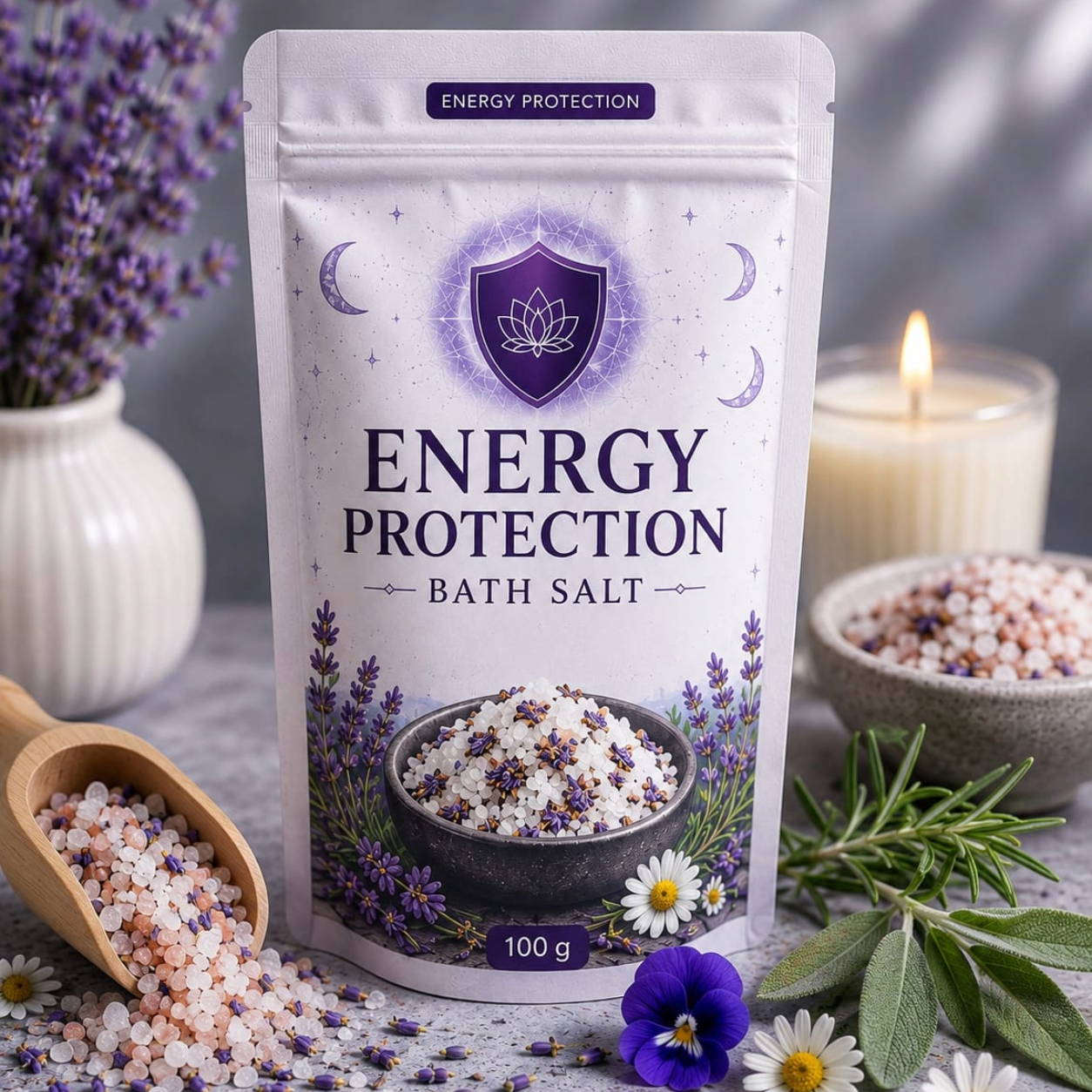 Energy Protection bath salt Spiritual Connection – Energy Protection Bath Salt - Image 1